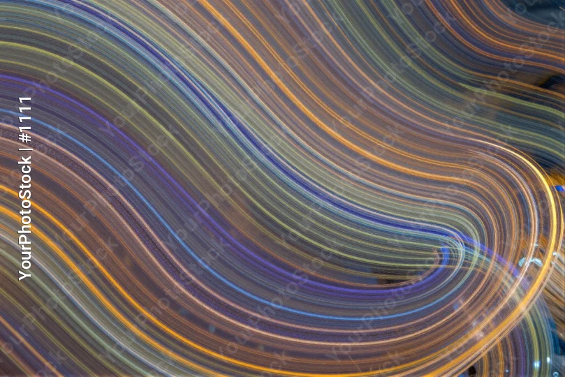 Abstract Digital Art Wave Lines Movement Energy