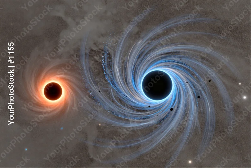 Black Hole with Vortex Effect space astronomy