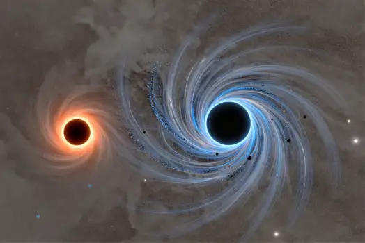 Black Hole with Vortex Effect space astronomy