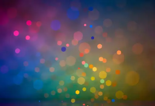 Abstract Gradient Background with Bokeh Effect