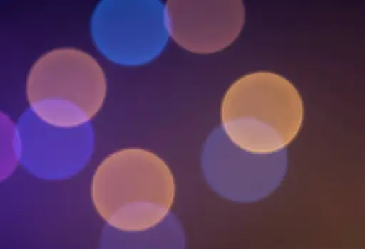 Abstract Background with Bokeh Circles vibrant