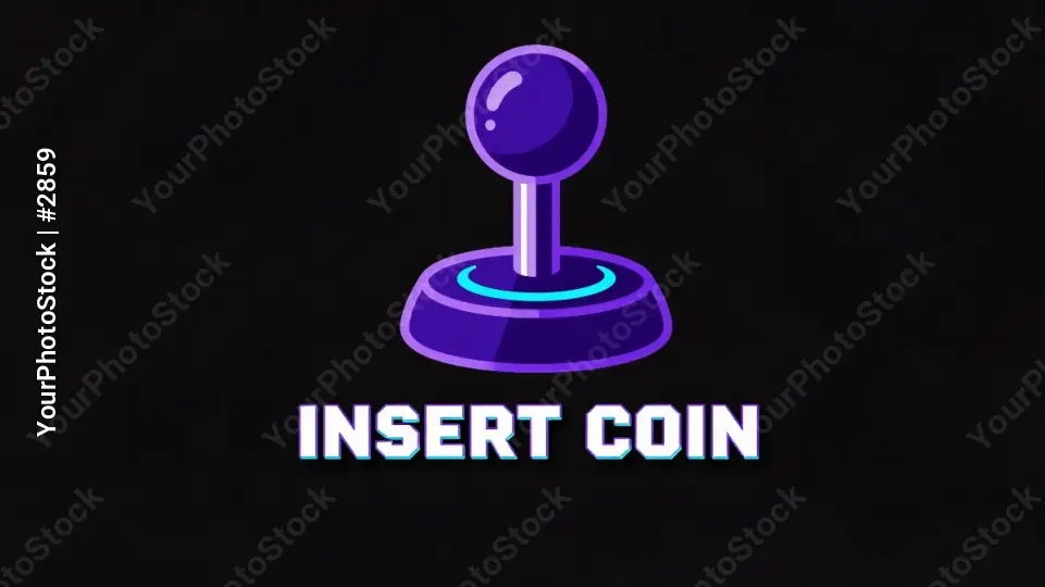 Gaming Controller with Coin Insertion Slot