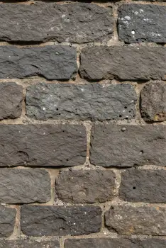 Close-up of a Rough Brick Wall rough texture horizontal pattern