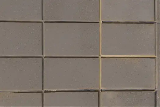 Modern Minimalist Wall with Colorful Square Tiles