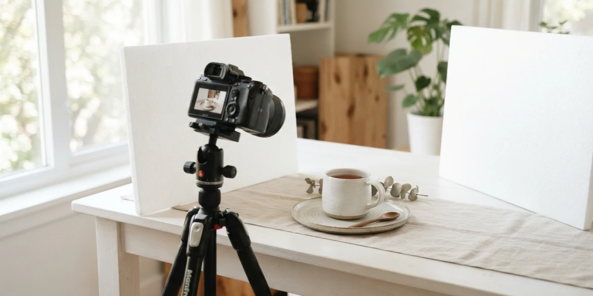 Product Photography Without a Studio: Pro Results with Window Light and Foam Board